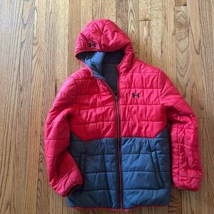 Reversible Under Armour Youth large winter jacket